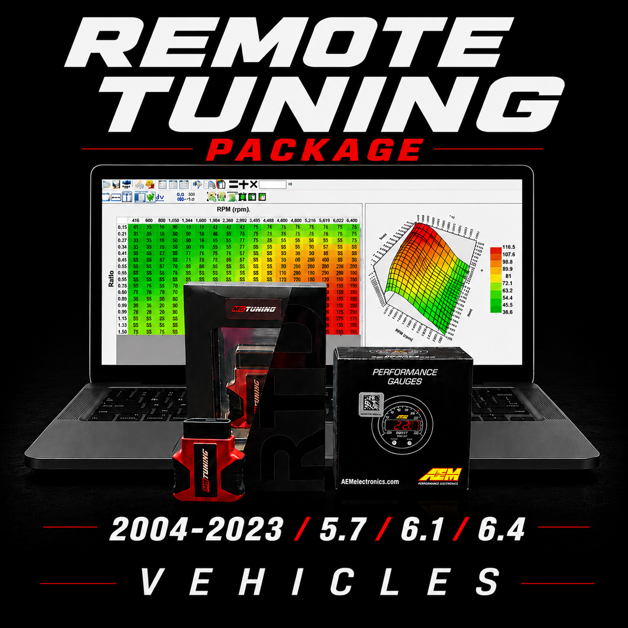2004-2023 5.7/6.1/6.4 Remote Tuning Package