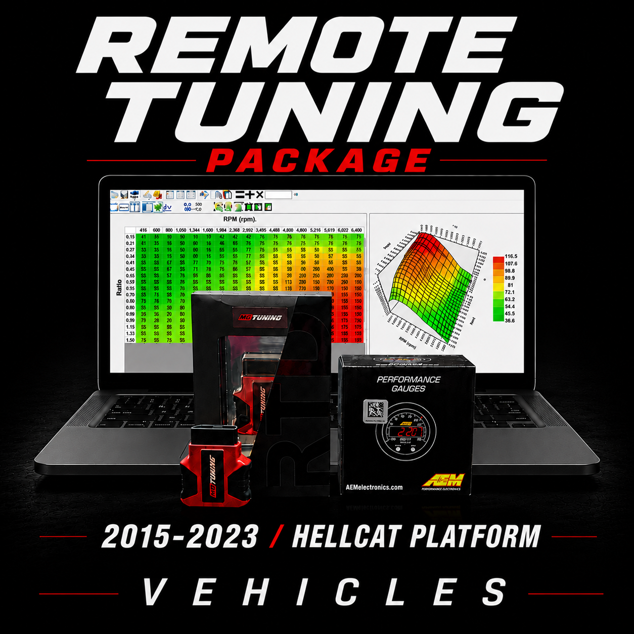 2015-2023 Hellcat Platform Remote Tuning Package