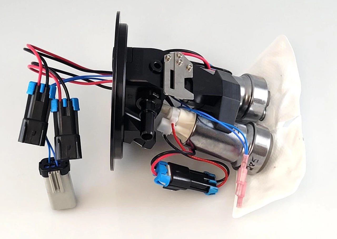 HHP Racing Plug & Play Dual Pump Returnless Fuel System 15-23 Challenger & Charger SRT Hellcat