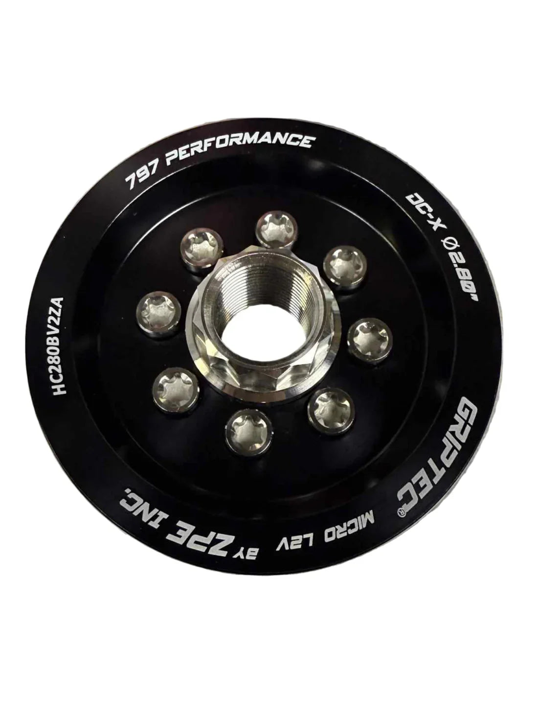 GripTec TRX  Pulley 10 Rib Kit with HUB W/GripTec® V2