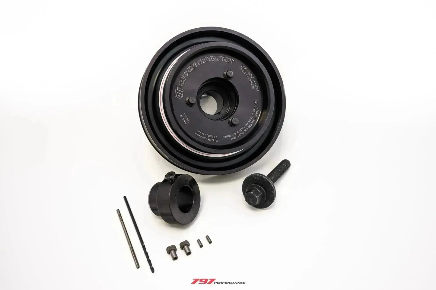 Ram 1500 TRX  6.2L ATI Damper W/ Pin Kit & Upgraded Crank Bolt