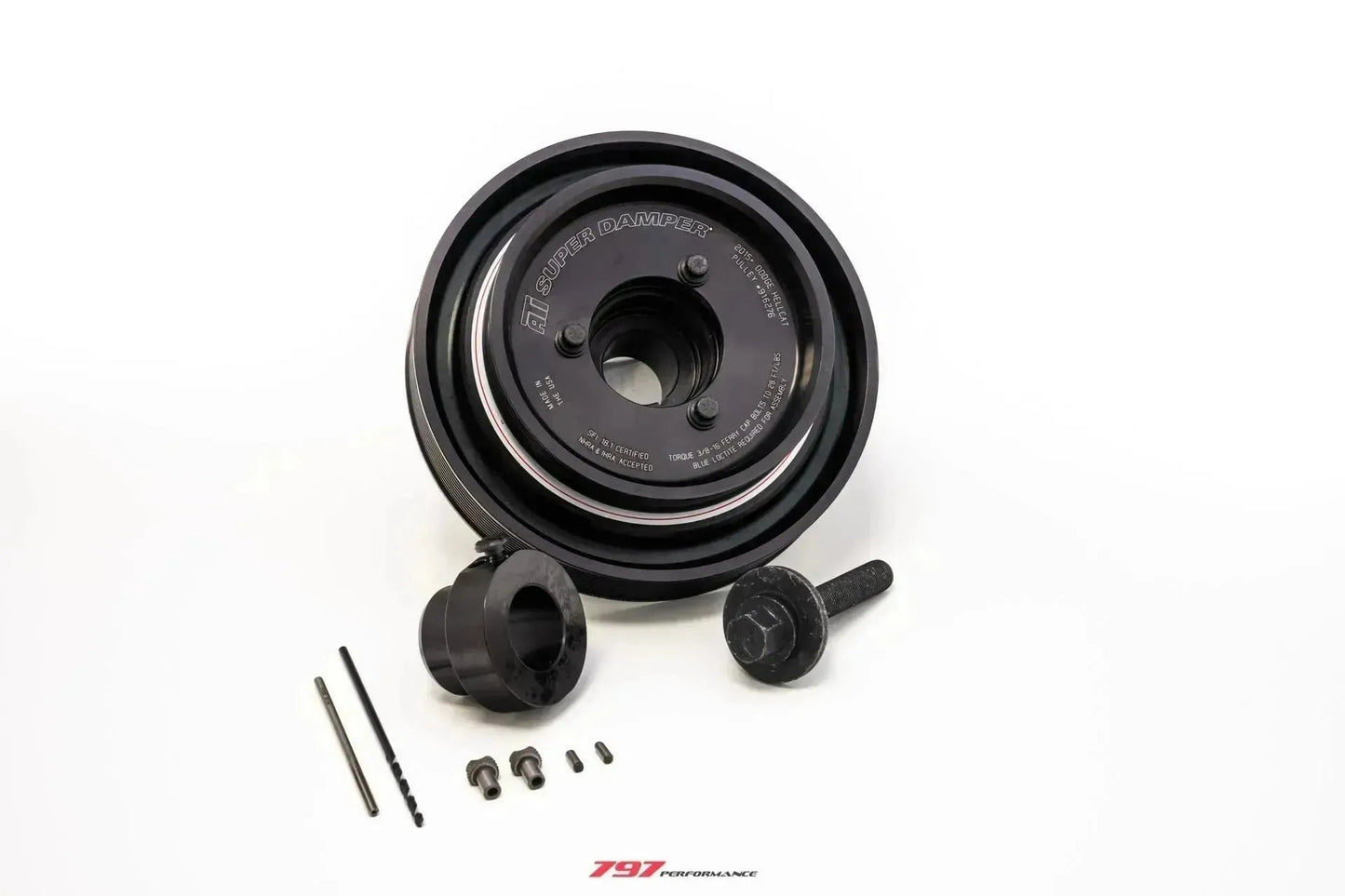 Hellcat Durango/Track Hawk  6.2L ATI Damper W/ Pin Kit & Upgraded Crank Bolt