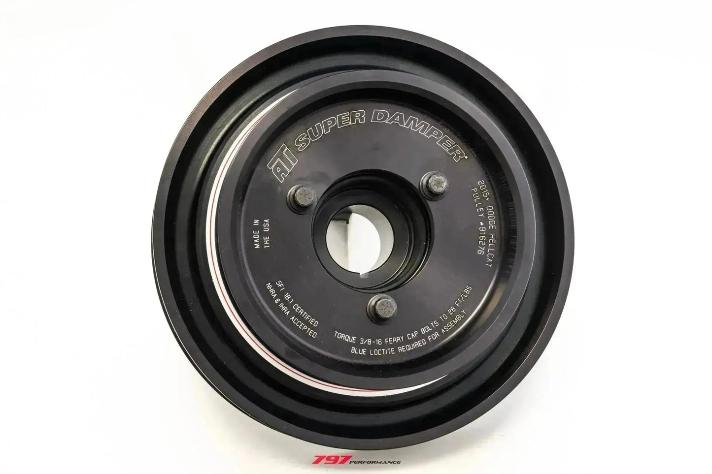 Hellcat Durango/Track Hawk  6.2L ATI Damper W/ Pin Kit & Upgraded Crank Bolt