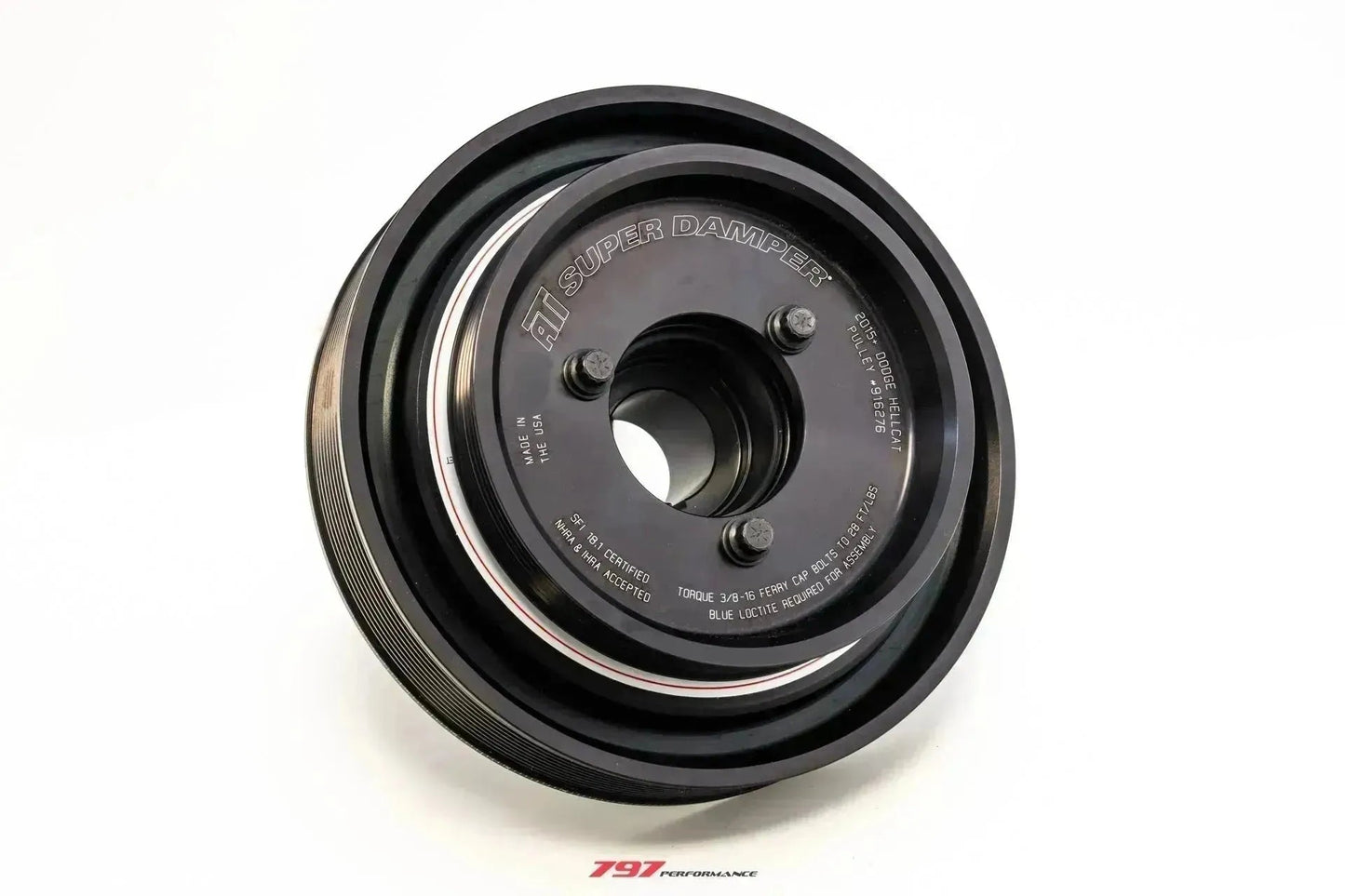 Hellcat Durango/Track Hawk  6.2L ATI Damper W/ Pin Kit & Upgraded Crank Bolt