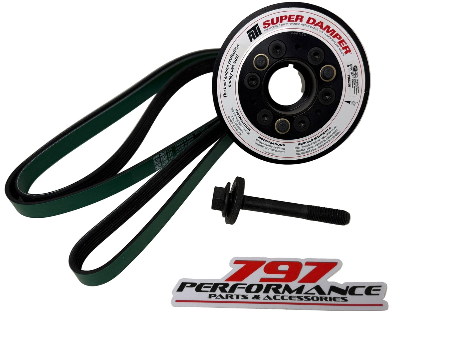 ATI SUPER DAMPER SFI 2011-2023  5.7 & 6.4 Dodge Charger / Challenger / 300  HEMI 15% Underdrive