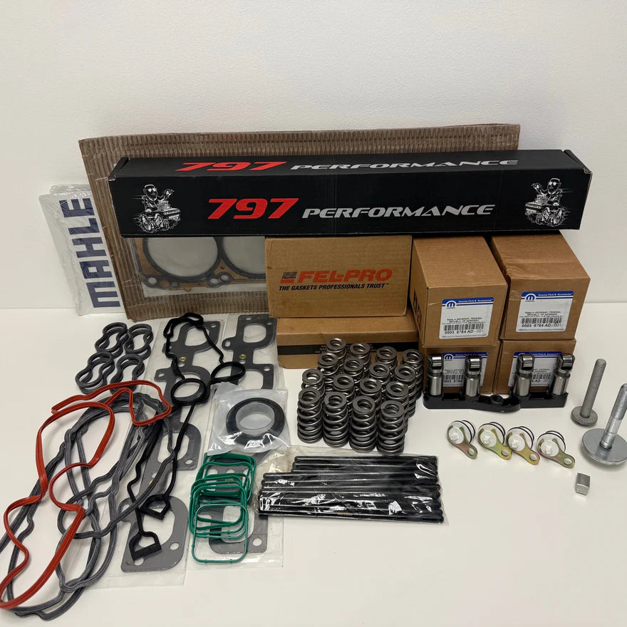 797 Performance 2009-2023 5.7 VVT NA Hemi Car Complete Camshaft Kit With MDS Delete & Gaskets (Also Jeep / Durango)